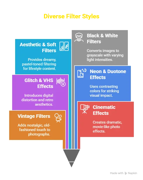 Trendy Filters and Effects