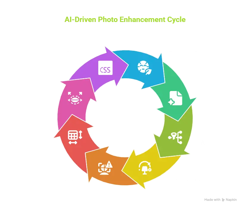 Uses of AI in Hypic Mod APK visual selection
